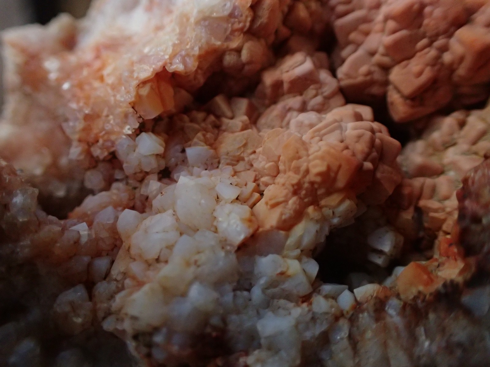 Square Botryoidal 2 Piece Geode KY Agate Gems Specimen Geology Rare Red Pink KG7