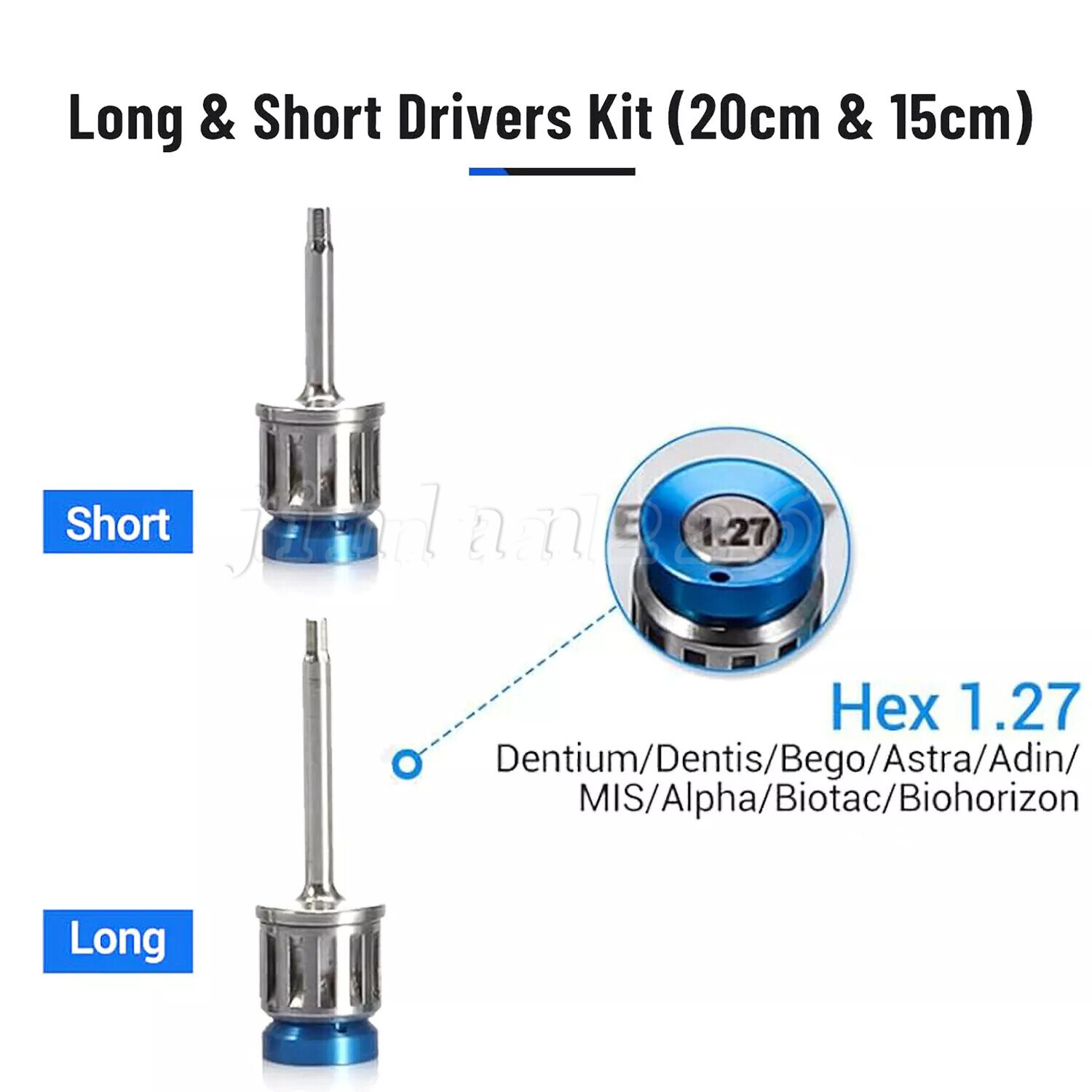Universal Implant Prosthetic Kit Screwdriver Hex Driver Torque Wrench