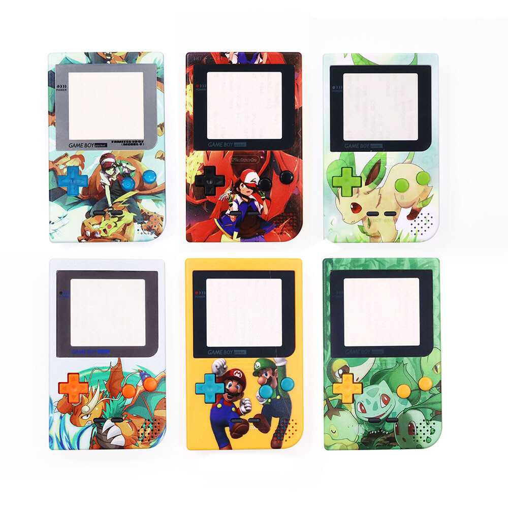 Customized UV Printed Full Housing Shell + Screwdriver Kits For Game Boy Pocket