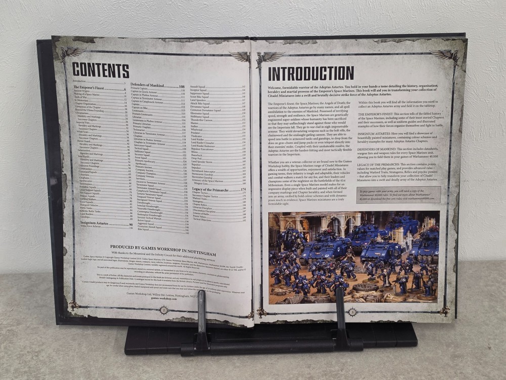 Warhammer 40,000 Codex Space Marines - 8th Edition (2019 Revised)