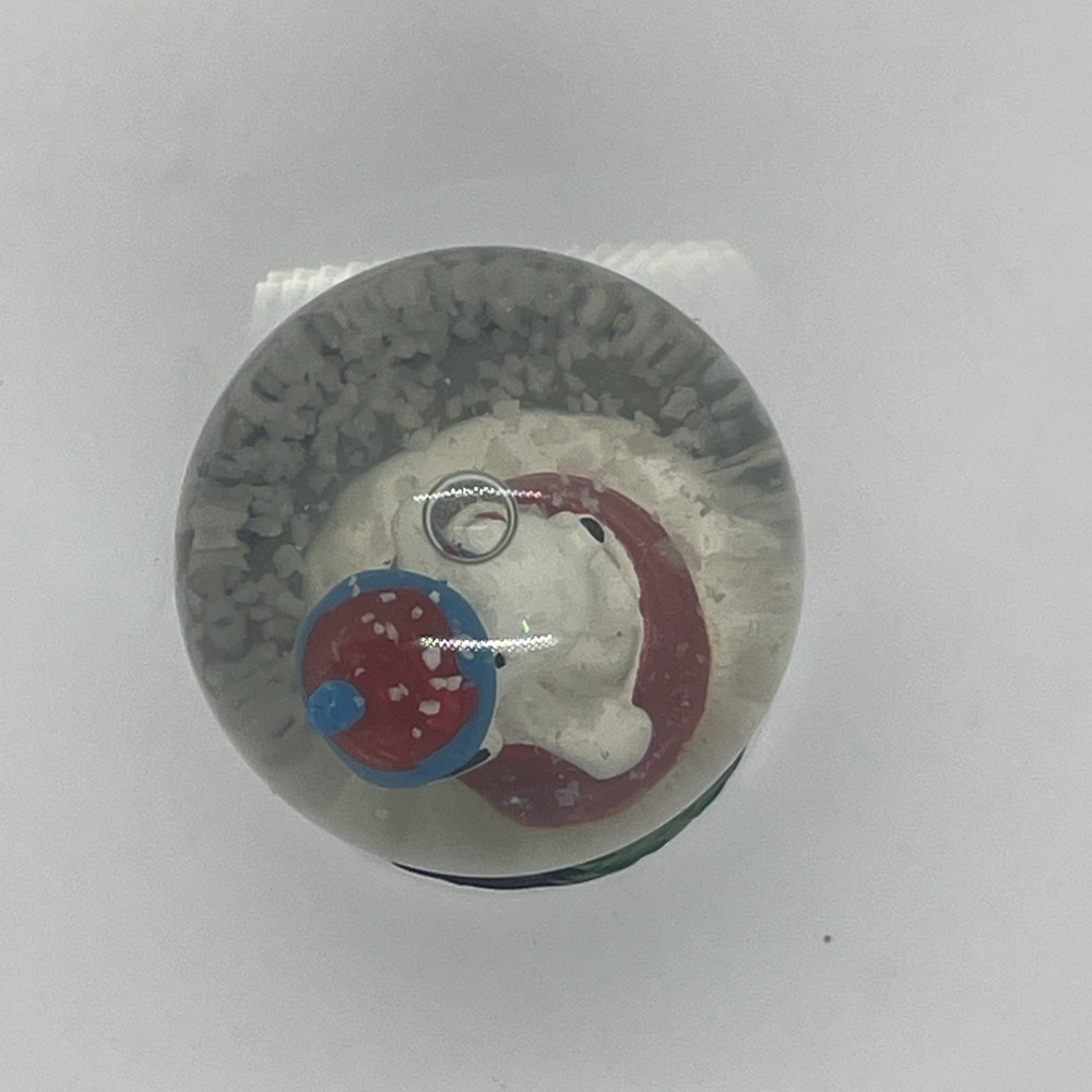 Snoopy On Sled Mini Snow Globe Style A22735