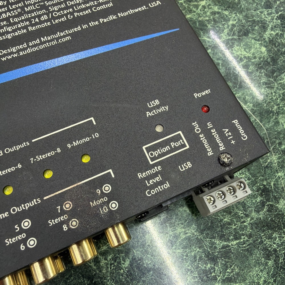AudioControl DM-810 8 Input 10 Output DSP Matrix Processor and ACR-3