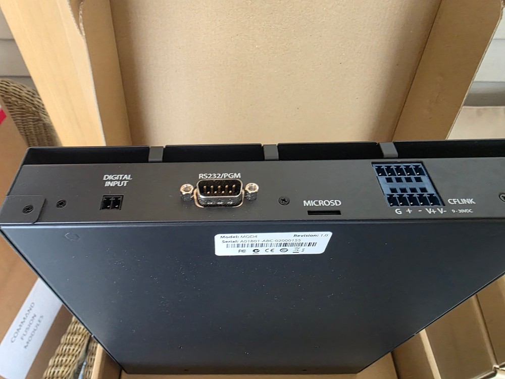 Command Fusion MOD4, Modular Controller Base, Bass 425-1000-400 (NOS)