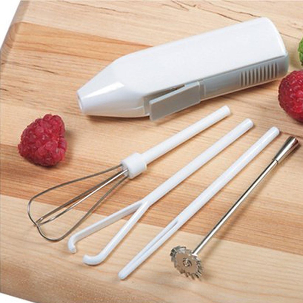 Versatile 5-Piece Cordless Mini Mixer - Lightweight & Compact Kitchen Essential