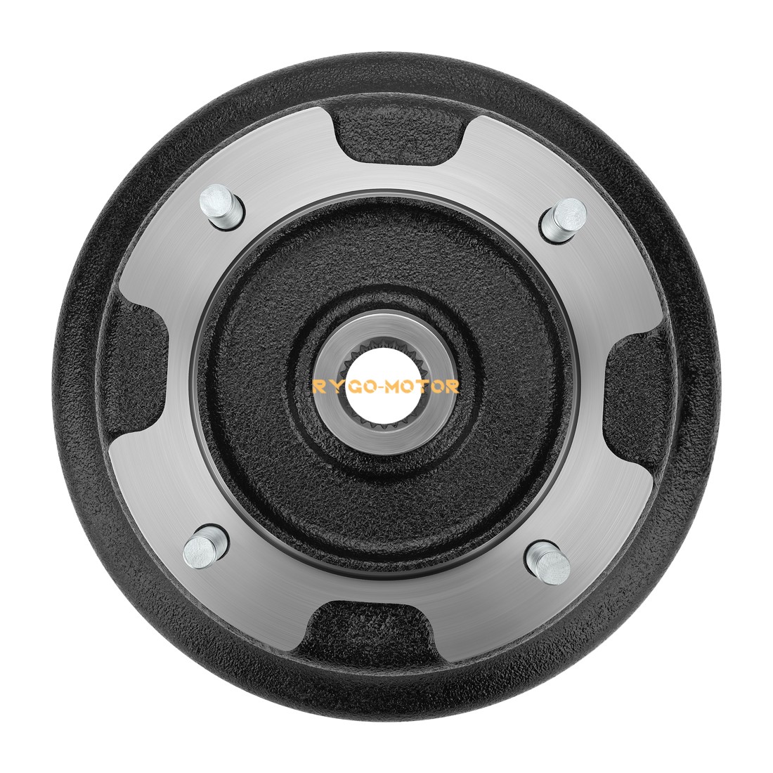 Front Brake Drum W/Bolts for Kawasaki KAF400 Mule 600 610 2005-2016 41038-0013