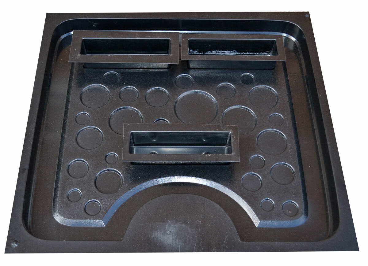 Concrete mold Bench leg for concrete cement ABC plasticmold sold 1 piece B05