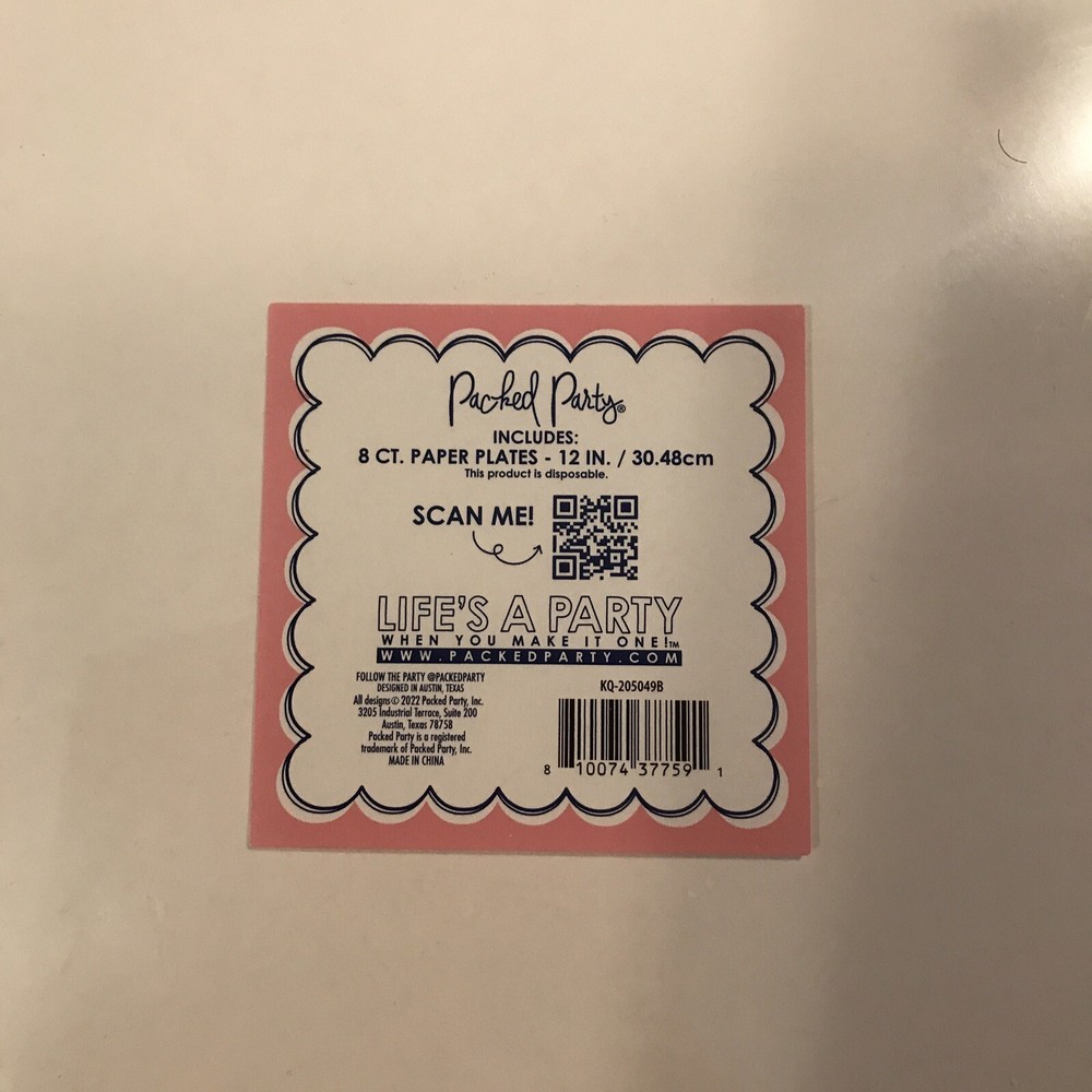 Packed Party Easter Bunny Dinner Plates and Dinner Napkins