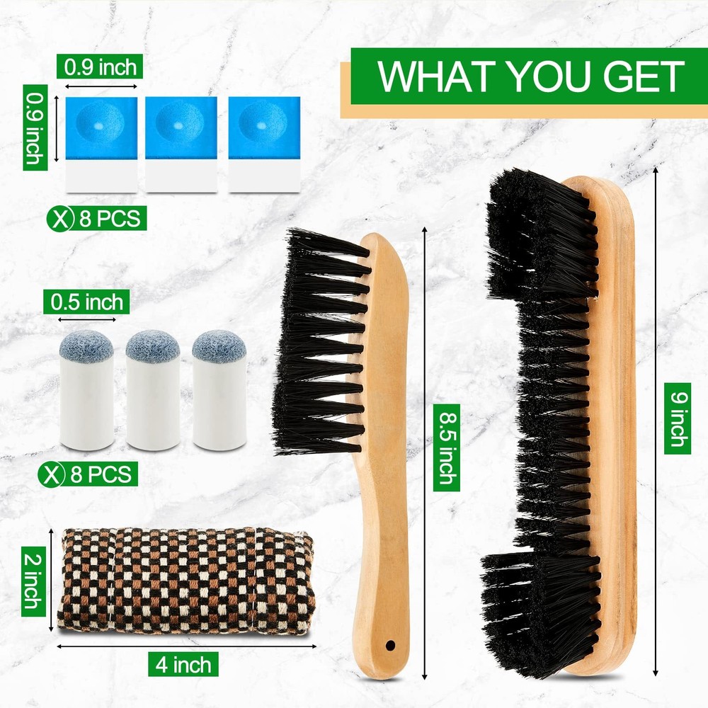 5 Set Billiards Pool Table Rail Brush Cleaning Tools Pool Table Brush Set wit...