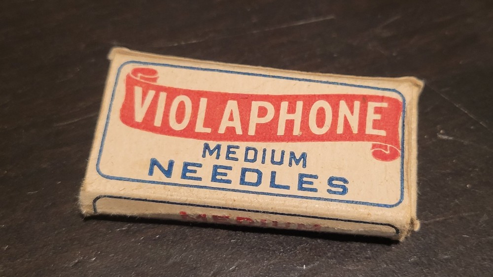 Violaphone Long Play Gramophone phonograph needle Box - Empty