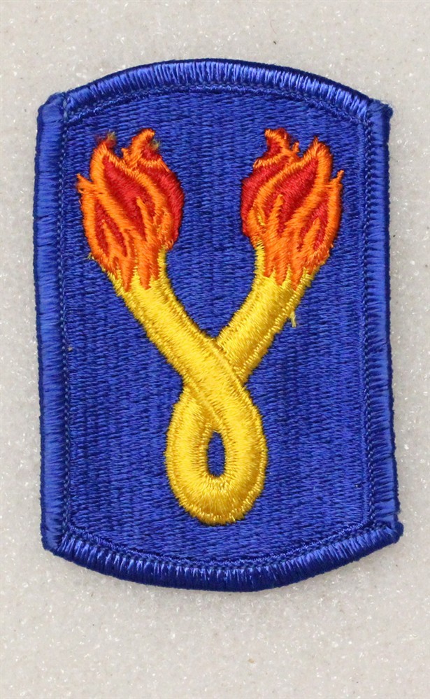Army Patch 4788 - 196th Infantry Brigade - merrowed edge