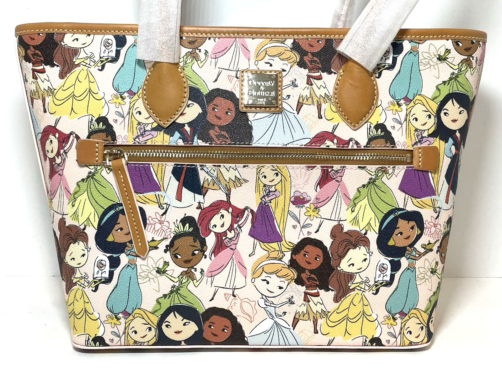 Disney Princess Dooney & Bourke Tote Bag Purse Princesses New Exact Bag Pictured
