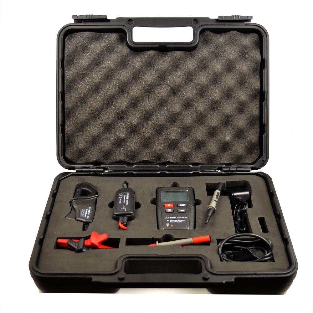 DT-175CV1 AC Current and Voltage Datalogger Digital LCD Display #