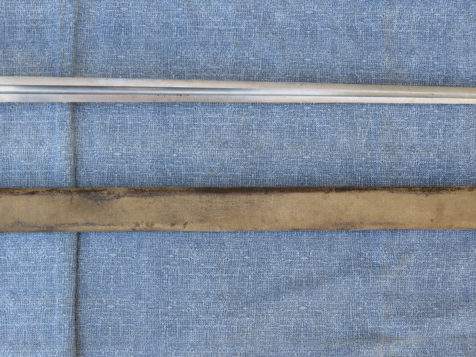 WWI US MODEL 1913 PATTON CAVALRY SWORD w SCABBARD DATED L.F.&C. 1918 EXCELLENT