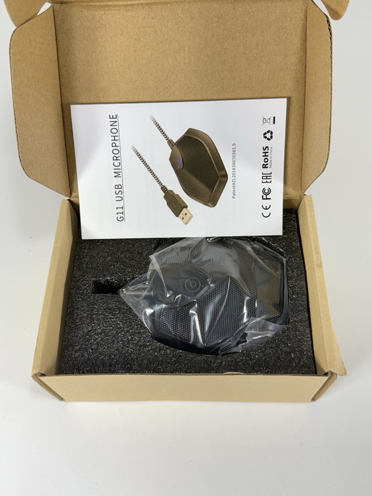 G11 Boundary Conference Microphone with Touch Sensor Technology - USB - NEW