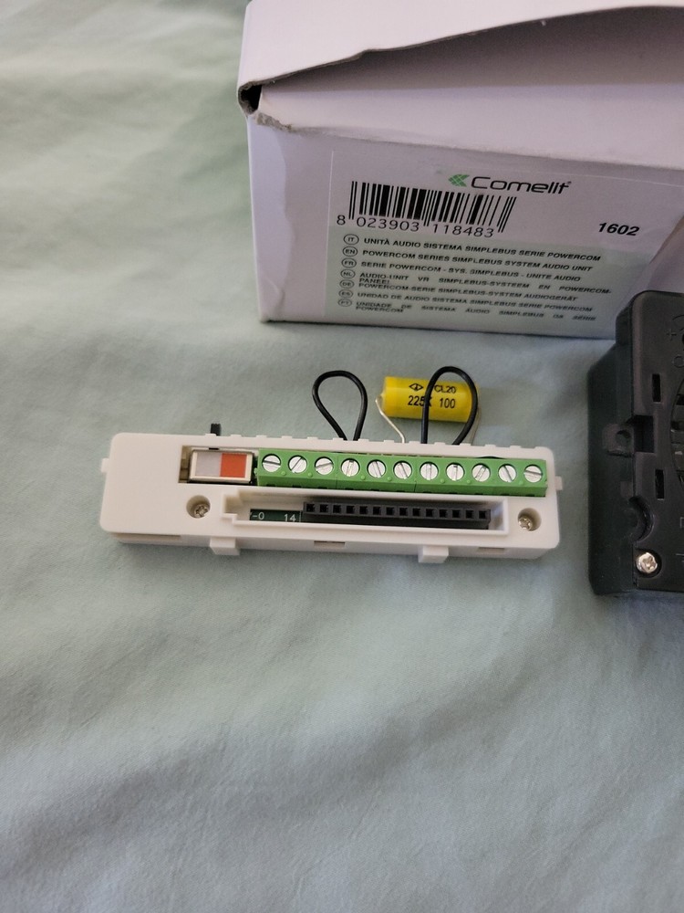 Comelit 1602 Powercom Intercom Audio Speaker Unit for Simplebus System