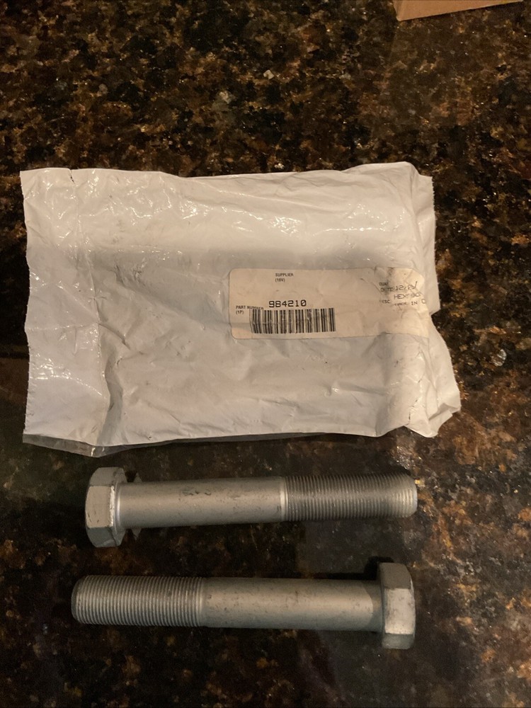 3- MACK MACKX HEX BOLT 984210 - NOS