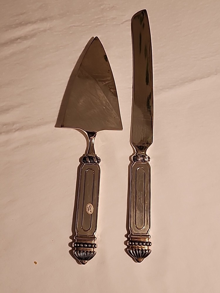 Godinger EUC Cake Server And Knife