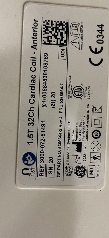 Ge Cardiac Coil-array