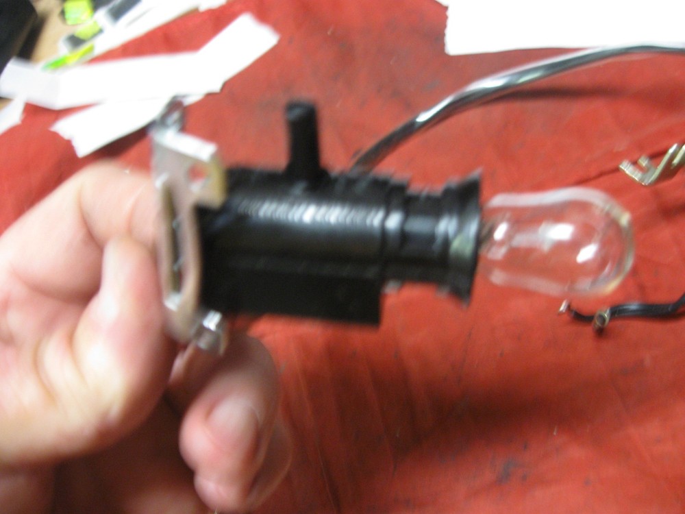 NECCHI 535FA Sewing Machine Light Socket Assembly VINTAGE