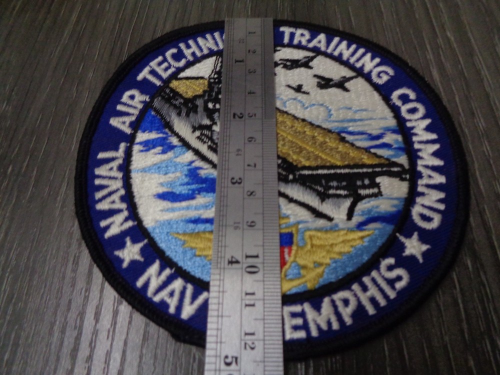 Vintage US Navy Naval Air Technical Training Command Patch - Memphis 5"