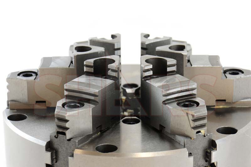 Shars 6" 6 Jaw Adjustable Universal Scroll Lathe Chuck 0.0005 TIR NEW R[