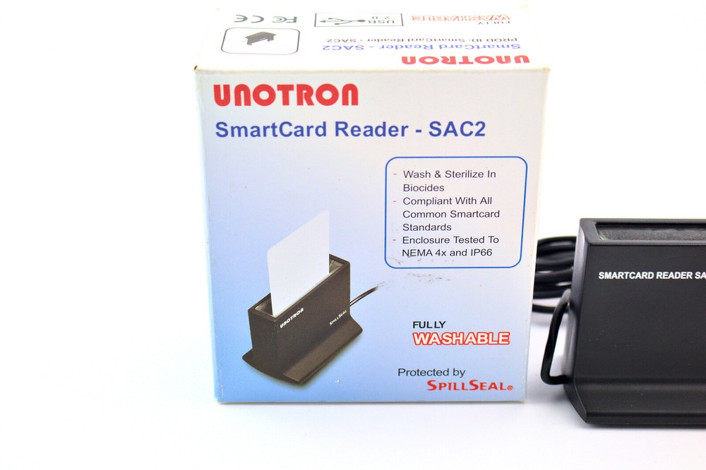 Unotron SpillSeal SAC2 - SMART Card Reader - USB