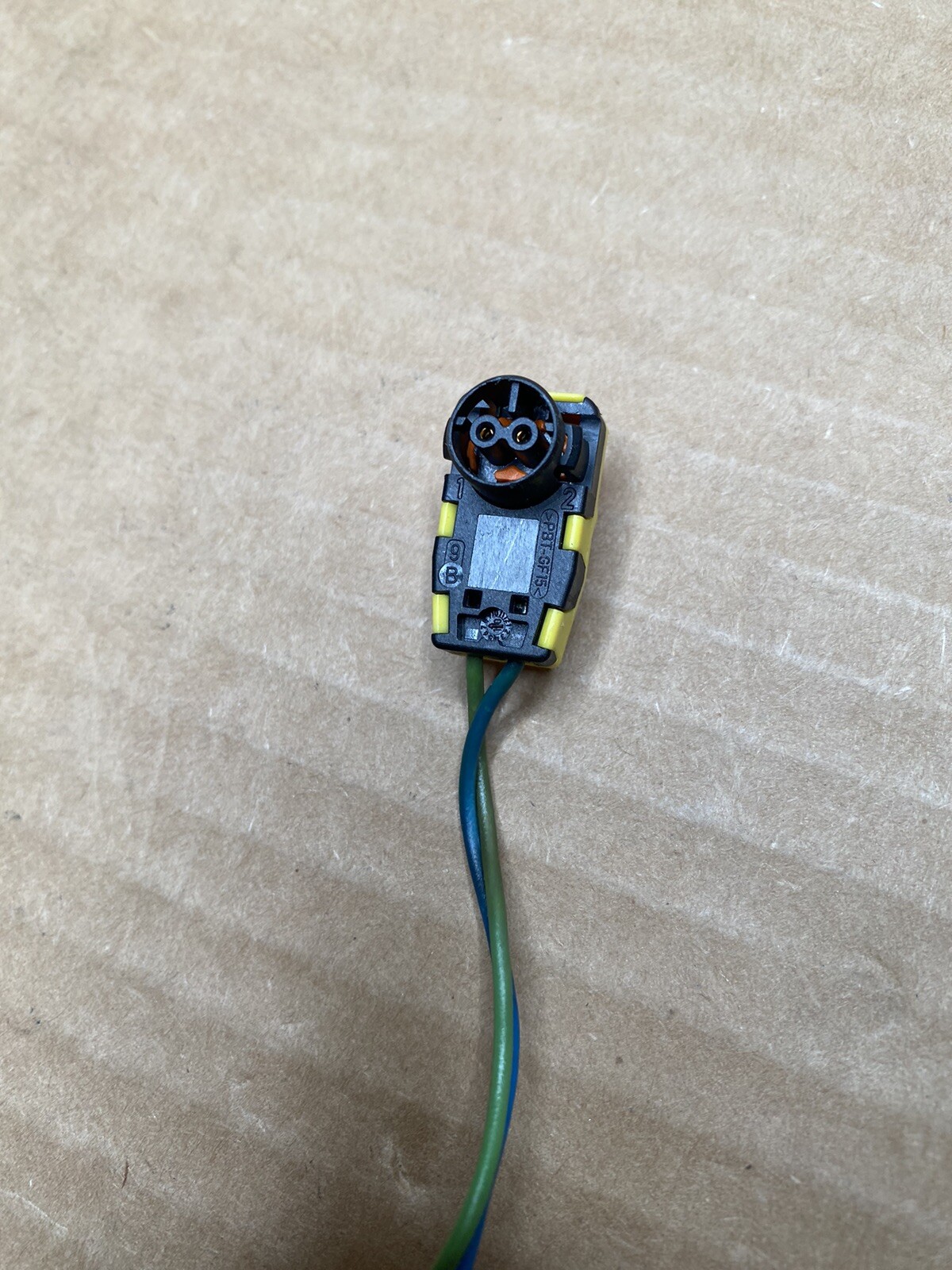 Mercedes GMC Cadillac VW Porsche Wiring Harness Plug SRS Connector 2 Wire OEM