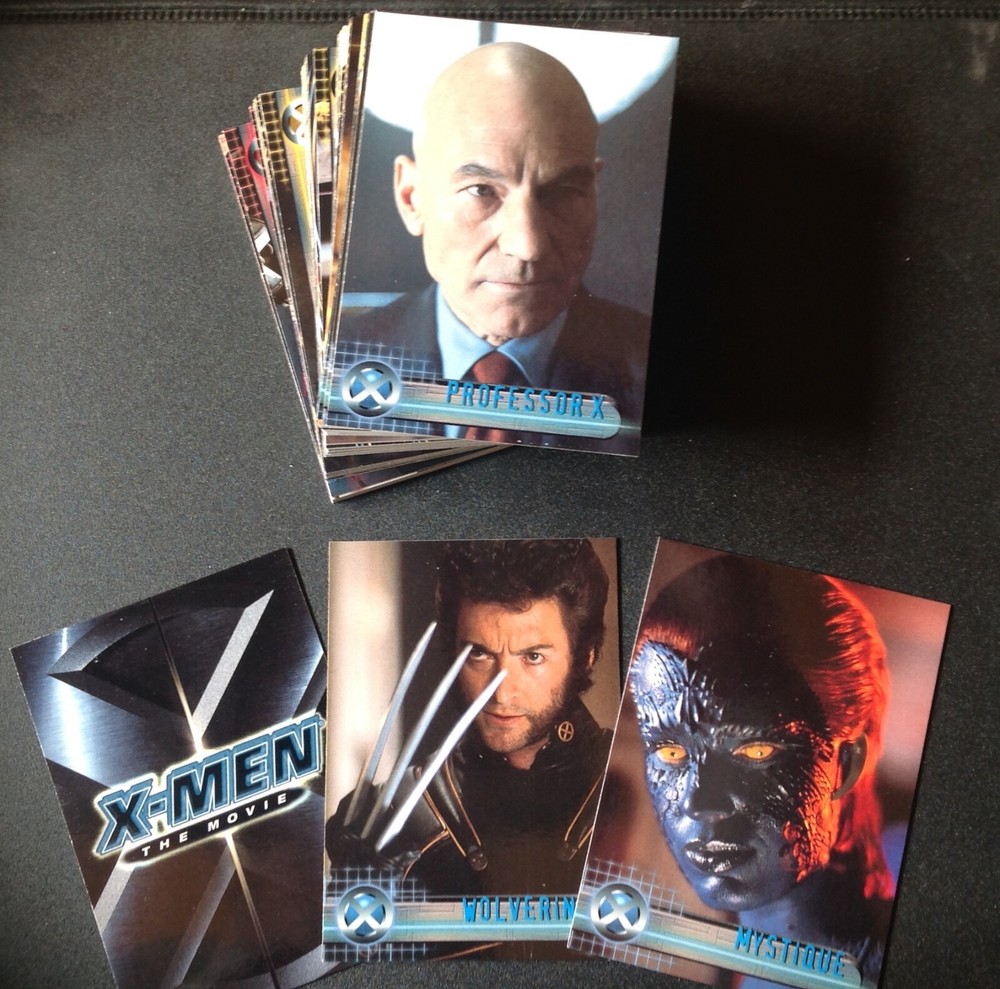 2000 MARVEL  X-MEN COMPLETE BASE CARD SET