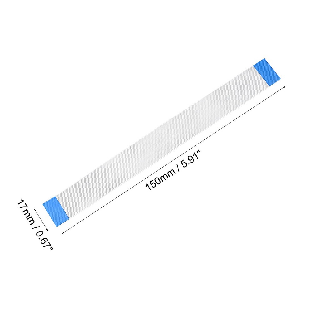 Flat Flex Cable, 33 Pin 150mm FPC FFC Tape Cable 20pcs (Type A)
