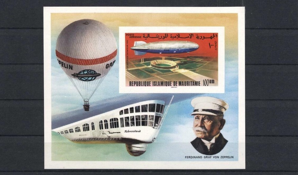 (952187) Zeppelin, Mauritania - imperf. -