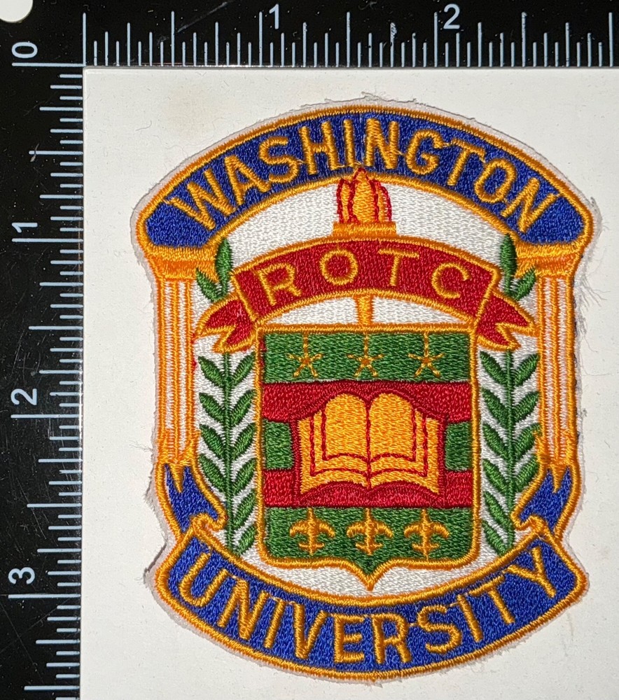 Washington University Army Reserve Officer Training Corps ROTC Patch