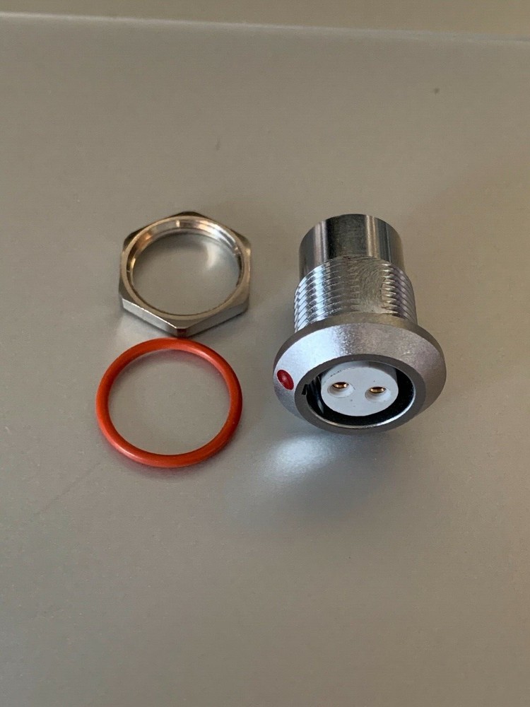 ODU Mini-Snap Round Female 2-Pin Connector