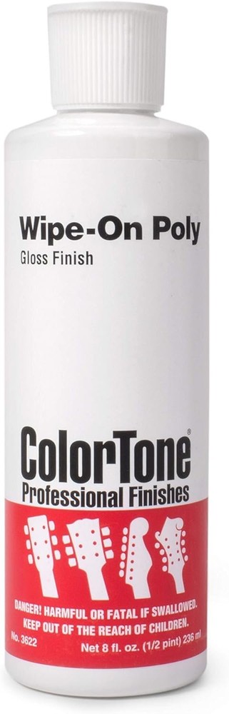 ColorTone Wipe-On Poly Finishing Set, Cherry Red