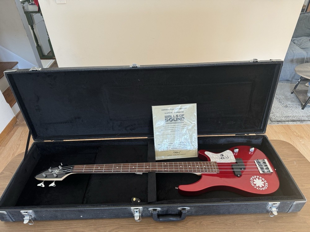 Signed Flea Bass