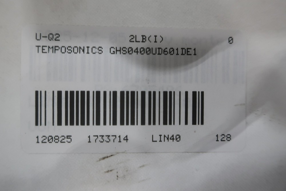 Temposonics GHS0400UD601DE1 Rod Style Position Sensor