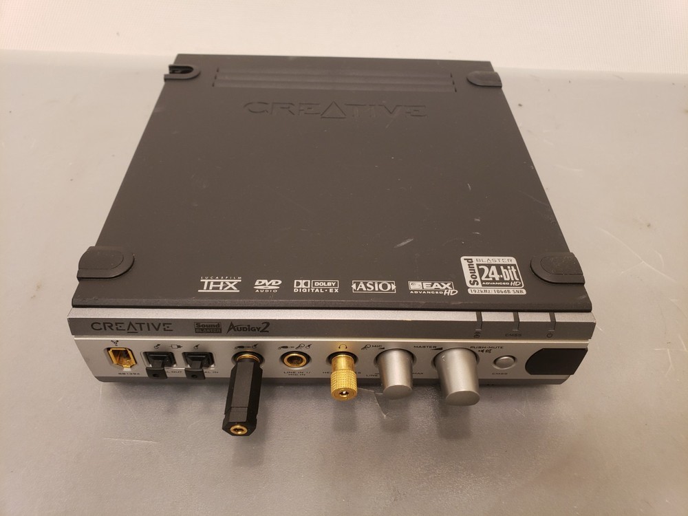 Vintage Creative Labs Sound Blaster Audigy 2 SB0290 External Interface Untested