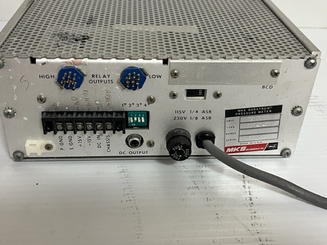 MKS PDR-C-1B BARATRON PRESSURE READOUT