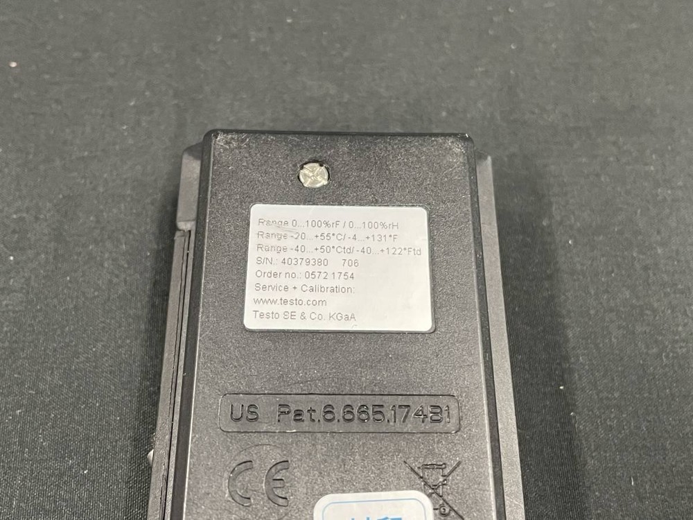 TESTO 175H1 Temperate Loose Logger Data Temperate Humeter