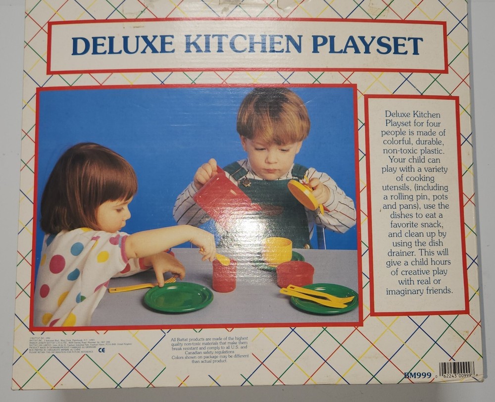 Deluxe Kitchen Play Set - 70 piece
