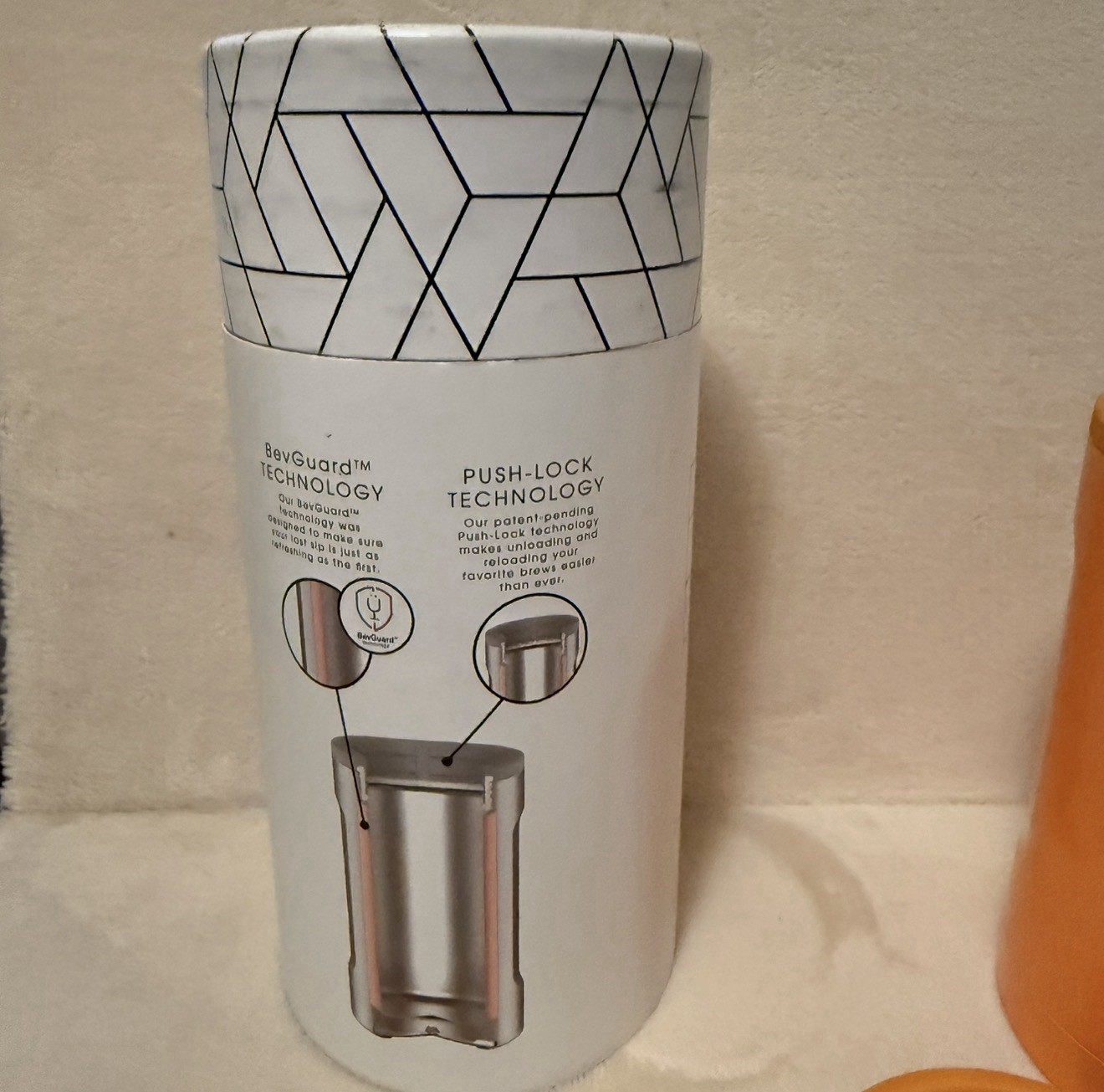 Brumate Hopsulator Cooler Tumbler 12 oz Drink Holder Bottle Hunter Orange