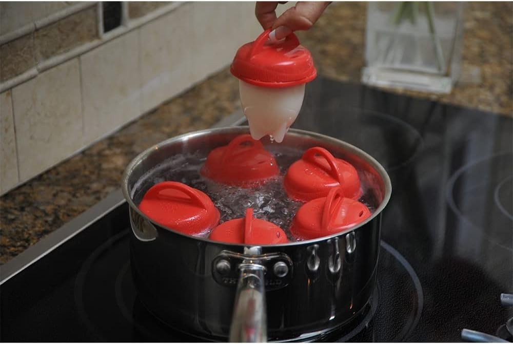 Versatile Egg Cooker - Make Soft, Hard Boiled, and Scrambled Eggs Effortlessly
