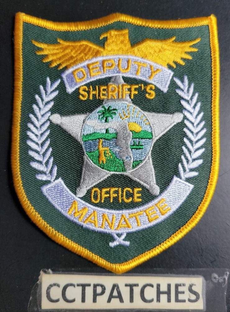 MANATEE COUNTY, FLORIDA SHERIFF OFFICE SHOULDER PATCH FL