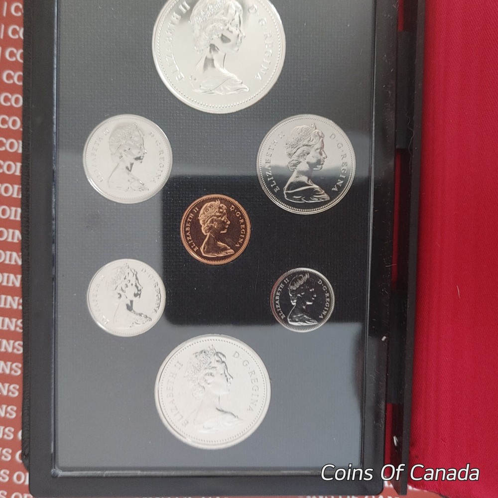 1976 Canada 7 Coin Proof Set - With Special Edition Silver Dollar #coinsofcanada