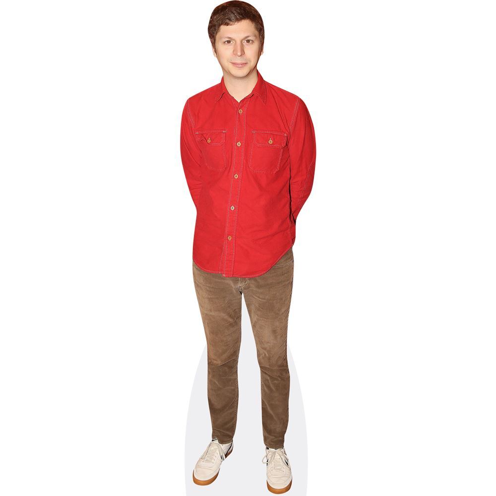 Michael Cera (Red Shirt) Mini Size Cutout