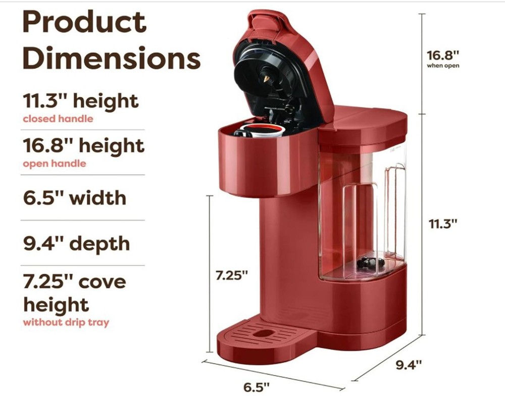 Keurig Coffee Maker K-Express Essentials, Red