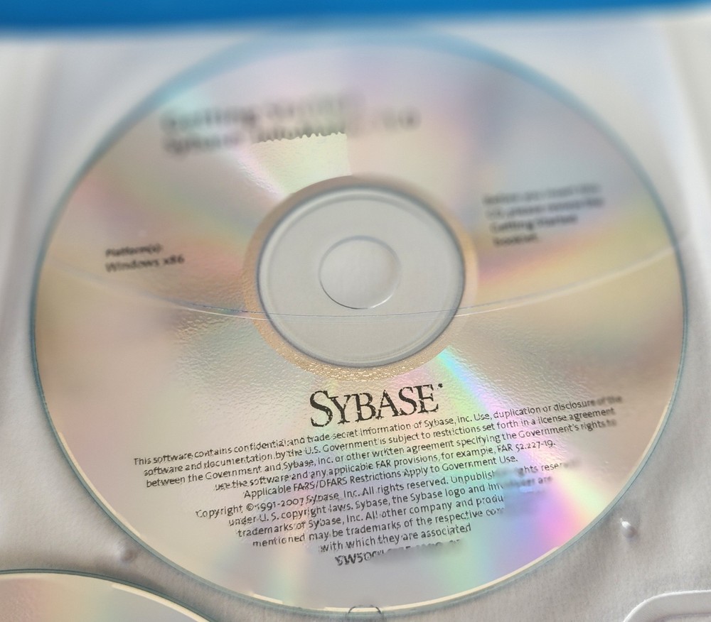 Sybase InfoMaker Version 11.1 Windows x86 3 CDs, InfoMaker 11.1, Getting Started