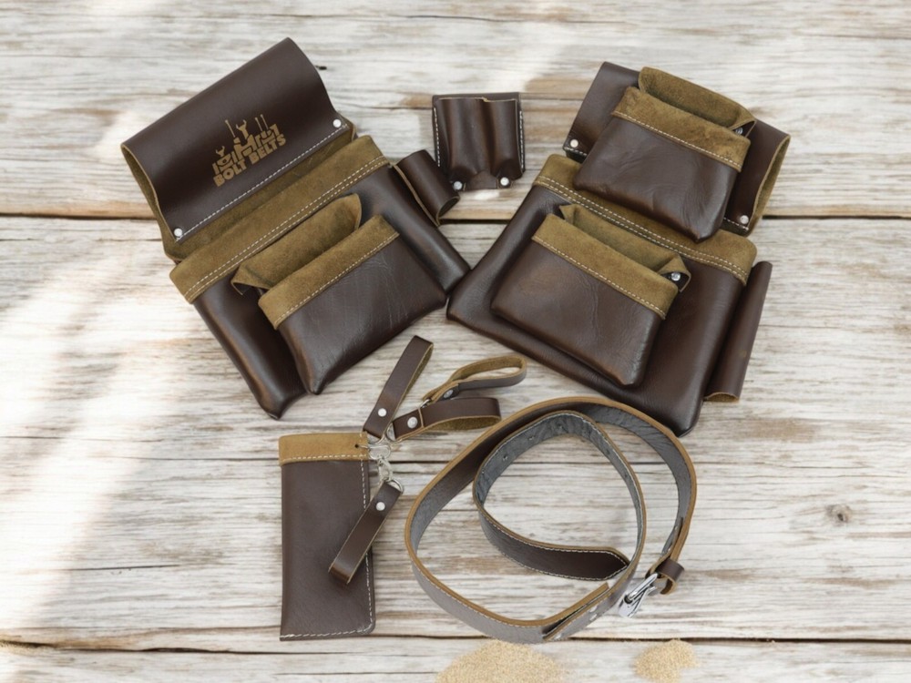 Genuine Leather Trimmer Tool Belt – Built for Precision & Comfort