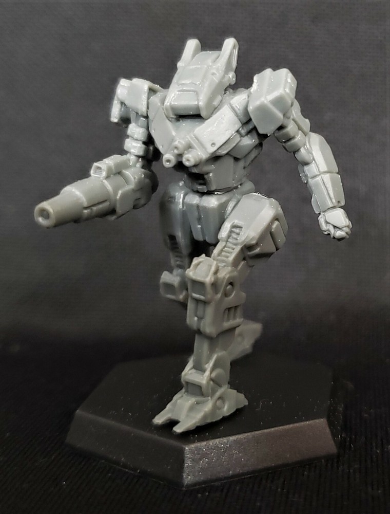 Battletech Wolfhound Mech + Pilot Cards IS Kickstarter Catalyst Striker Lance