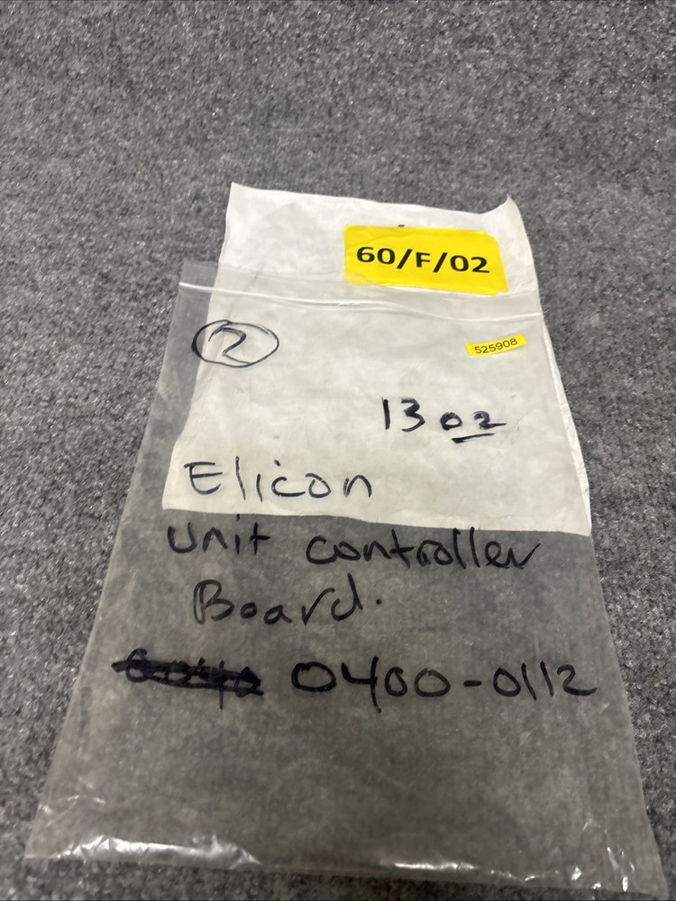 Elicon 0400-0112 Unit Controller Board Rev 3 Used