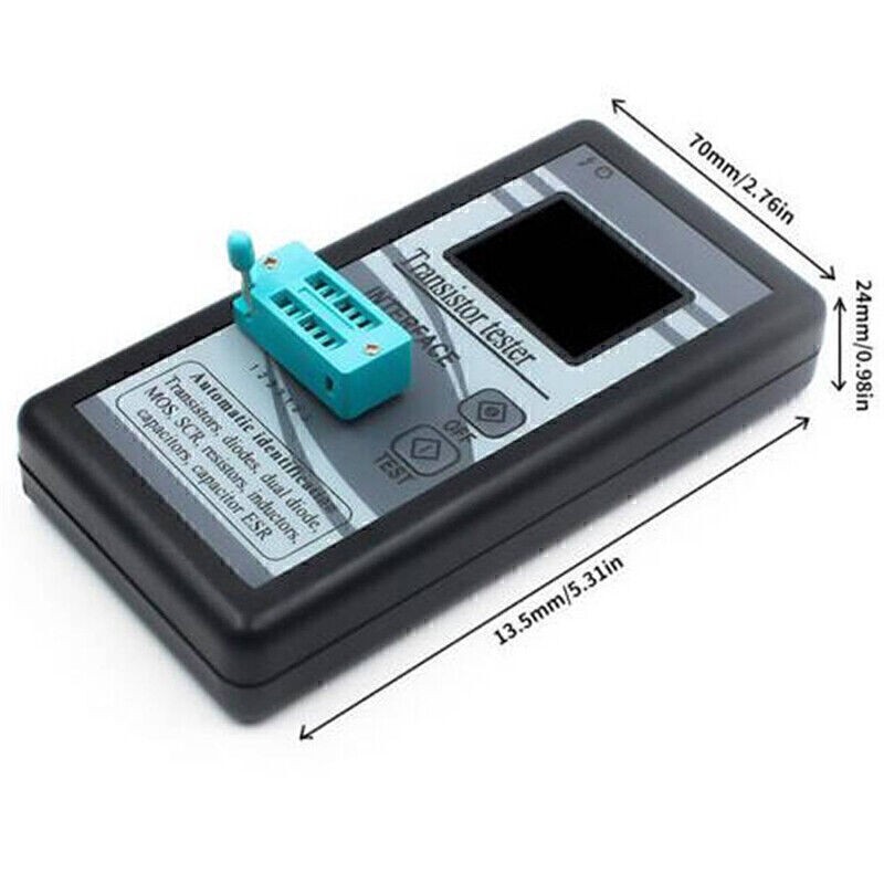 Digital Transistor Tester,M328 Multi-functional Capacitance Resistance Meter